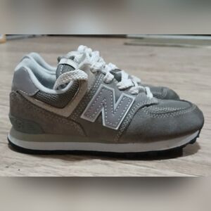 New Balance Kids' Gray Athletic Sneakers